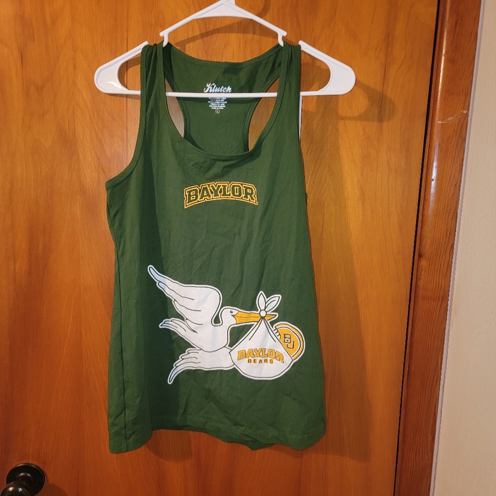 NWT Women's Baylor University Bears Racerback Tank